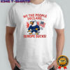 Eagle we the people declare europe shirt