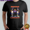 Elway and Manning Broncos Legends signature shirt