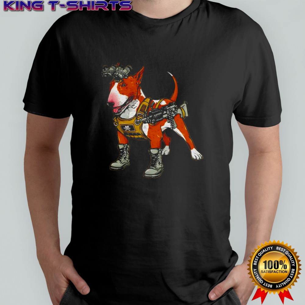 English Bull Terror dog shirt