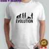 Evolution funny graphic shirt