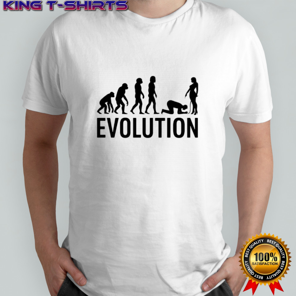 Evolution funny graphic shirt