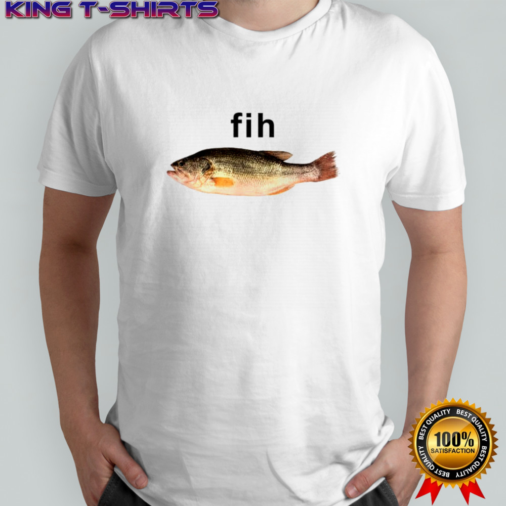 Fih fish meme brain rot shirt