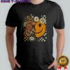 Floral fall smiley face fall pumpkin Halloween vintage shirt