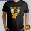 Flower Forever Pittsburgh Penguins Marc-Andre Fleury signature two-sided T-shirt