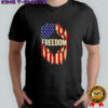 Freedom in America flag shirt