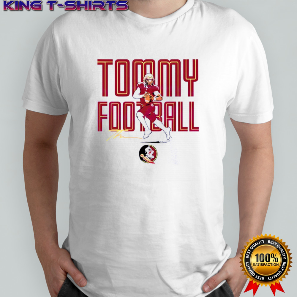 FSU Florida State Seminoles Tommy Castellanos Tommy Football Signature Shirt