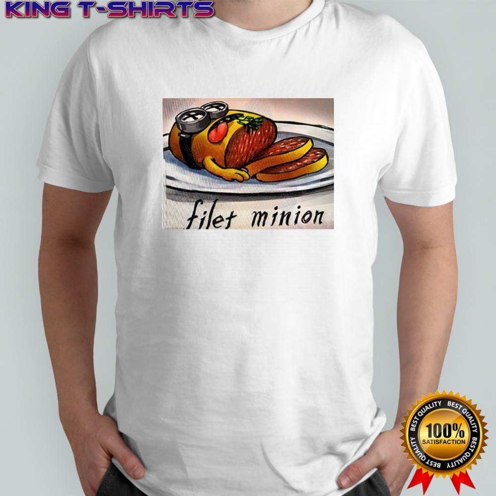Funny minion steak filet minion meme shirt