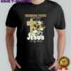 Georgia Tech in my veins Jesus in my heart mascot shirt