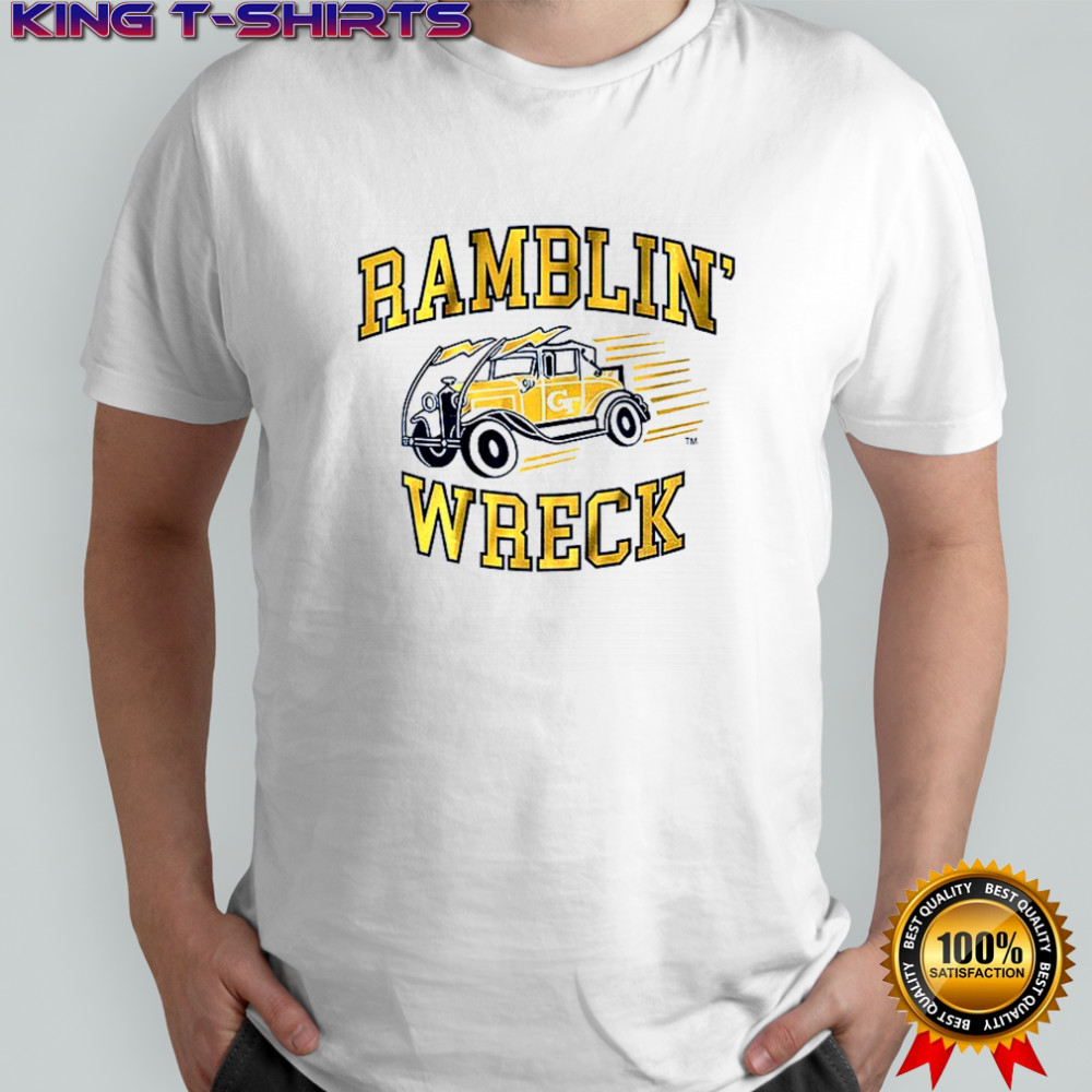 Georgia Tech Yellow Jackets Football Ramblin’ Wreck shirt