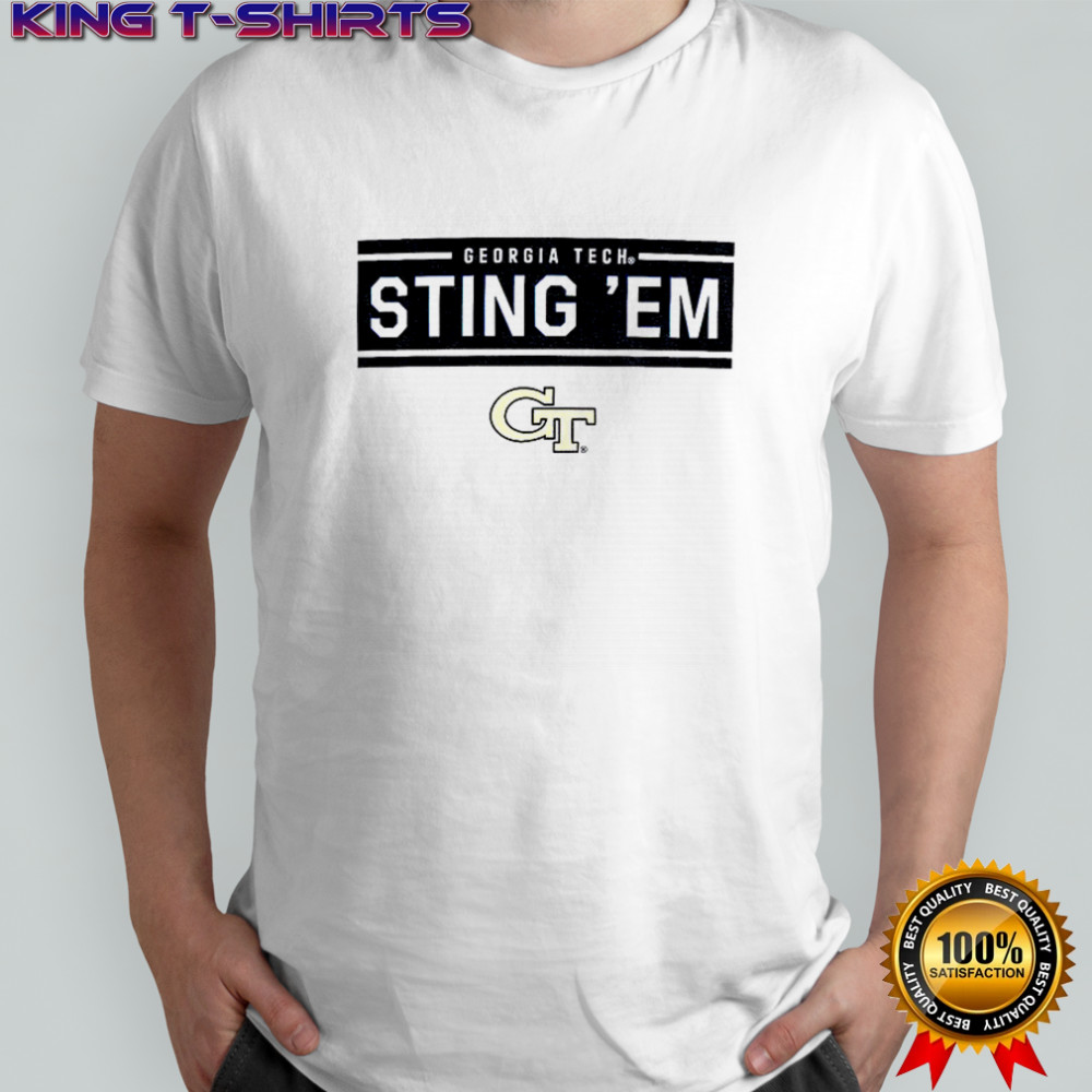 Georgia Tech Yellow Jackets Football Sting ‘Em logo 2025 shirt