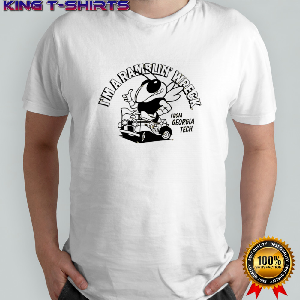 Georgia Tech Yellow Jackets I’m a ramblin’ wreck shirt