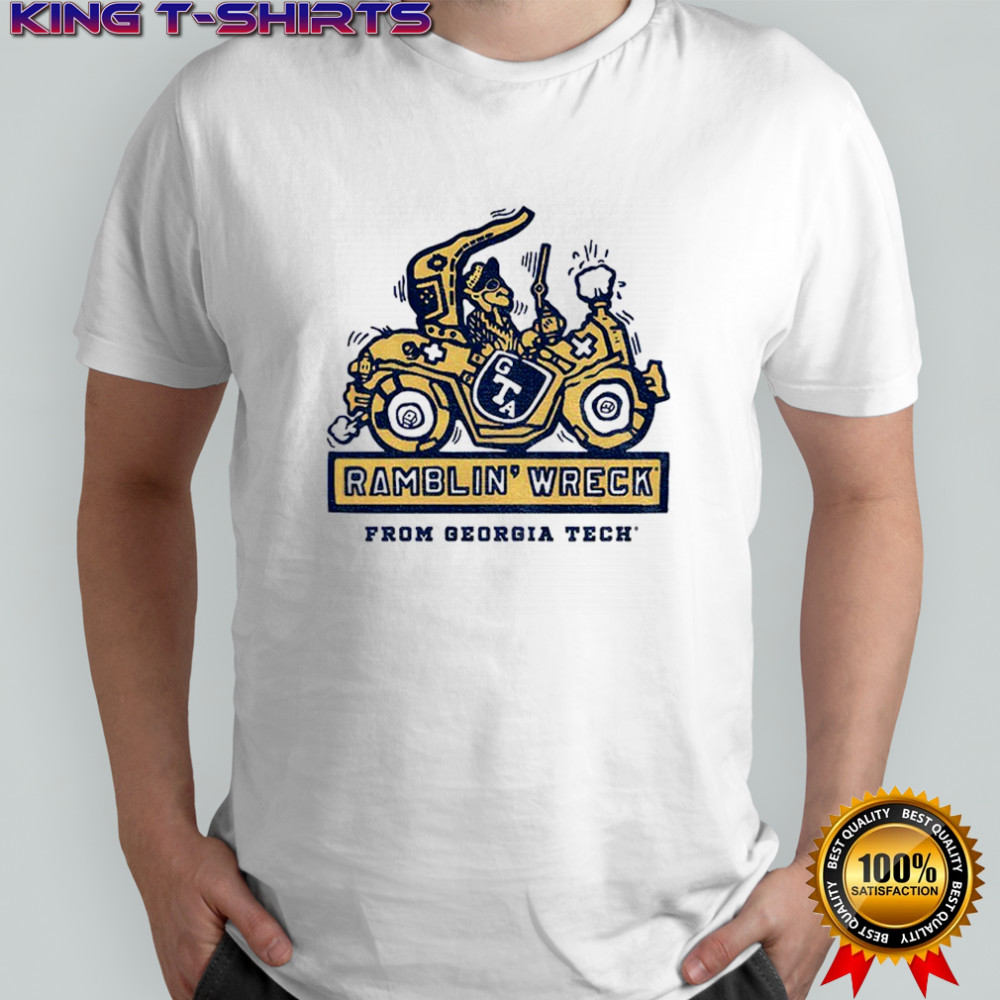 Georgia Tech Yellow Jackets Ramblin’ Wreck Ringer 2025 Mascot shirt