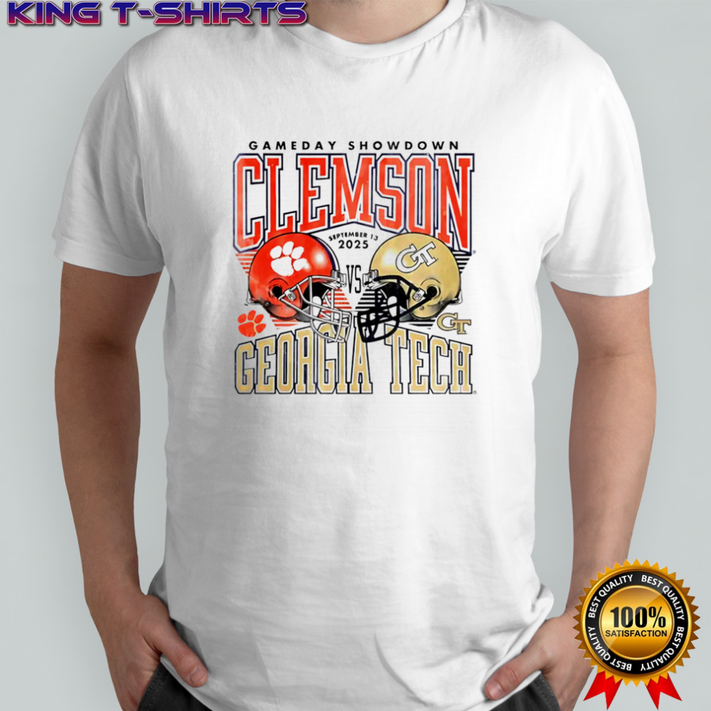 Georgia Tech Yellow Jackets Showdown vs Clemson shirt