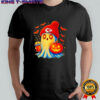 Ghost drink coffee Kansas City Chiefs Halloween shirt