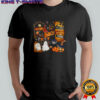 Ghost spooky boo pumpkin Happy Halloween autumn vibes shirt
