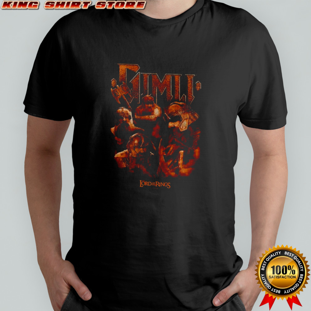 Gimli the Lord Of the Rings vintage graphic shirt