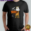 Giraffe Boo Halloween Costume Ghost Men Women Kids shirt