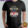 God First Family Second Then Philadelphia Phillies Players Signatures 2025 Shirt
