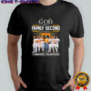 God First Family Second Then Tennessee Volunteers Players Signatures 2025 Shirt