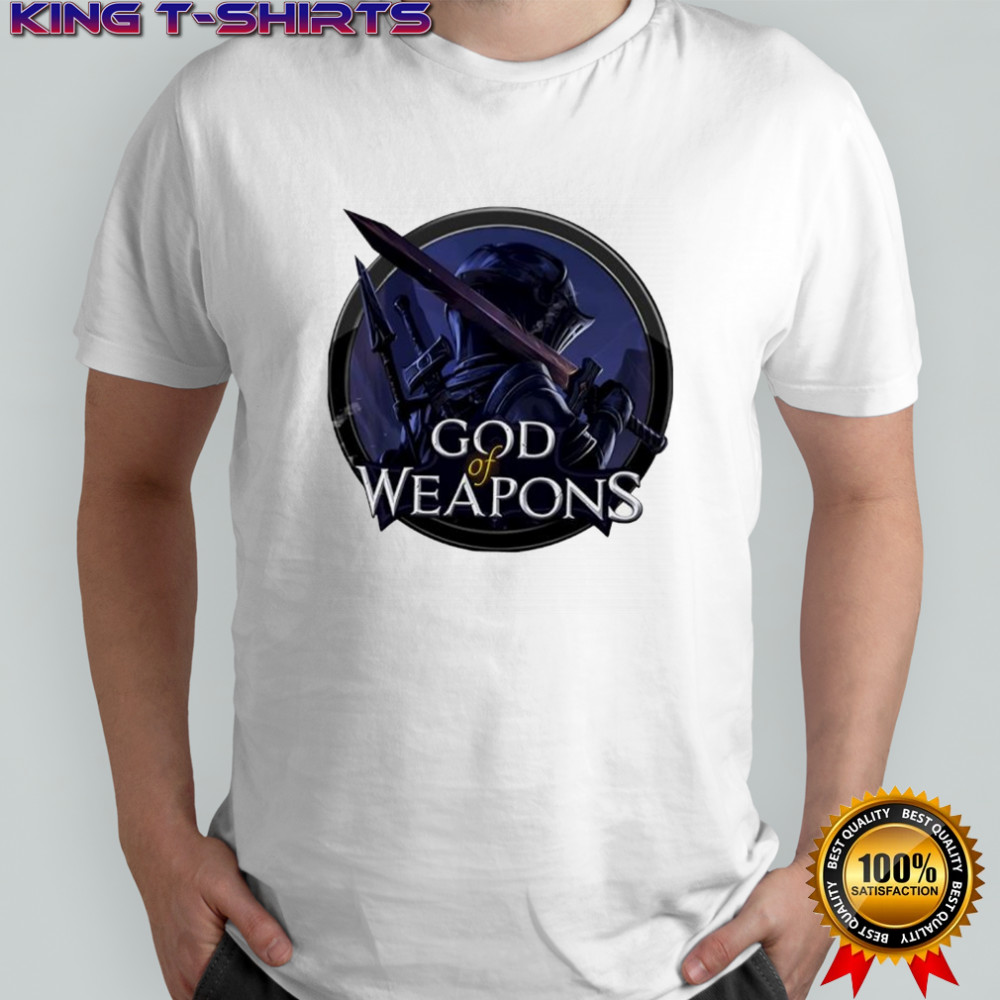 God of Weapons logo shirt