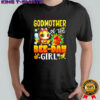 Godmother Of The Bee-Day Girl Cute Bee Honeycomb shirt