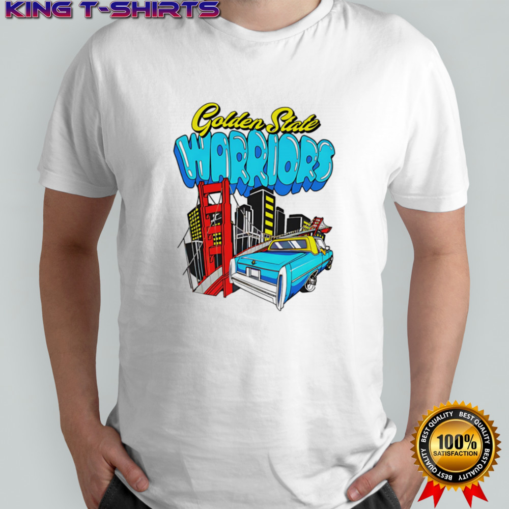Golden State Warriors graphic cartoon shirt