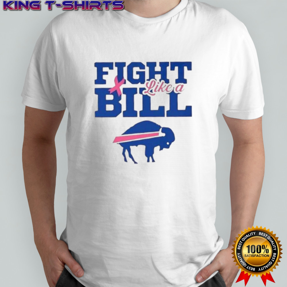 Good Breast Cancer Awareness Fight Like A Buffalo Bills T-Shirt