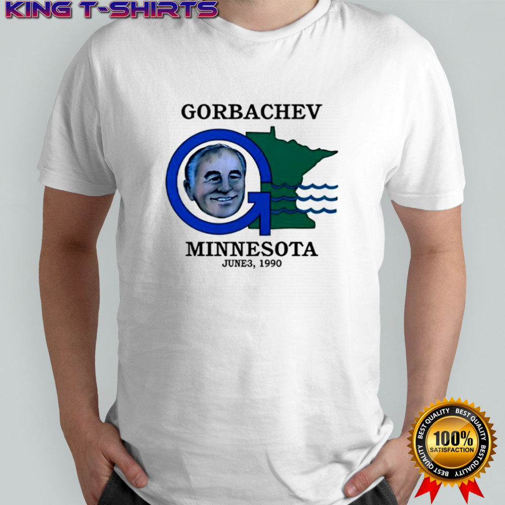 Gorbachev Minnesota June 3 1990 shirt