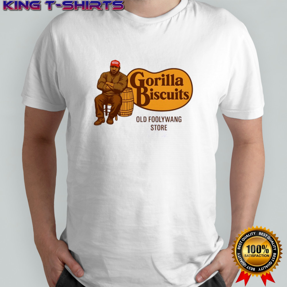 Gorilla Biscuits old foolywang store style Cracker Barrel shirt