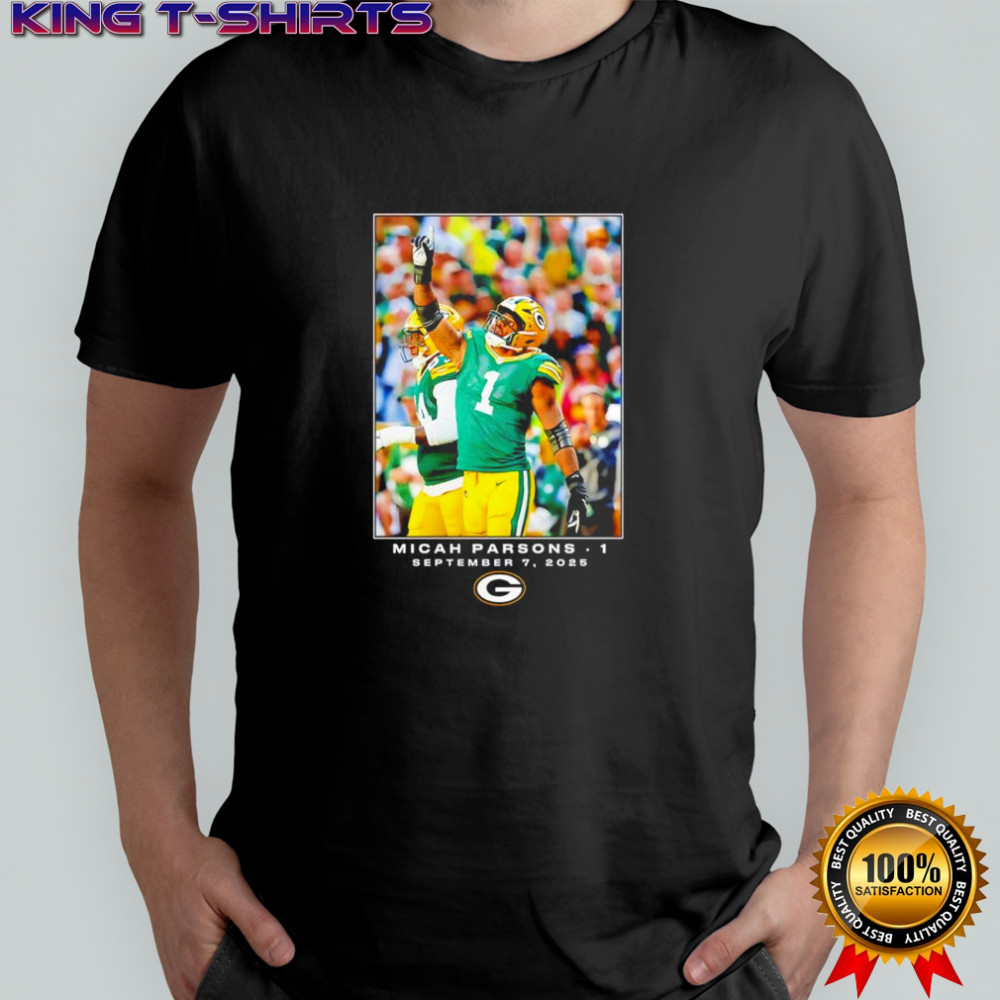 Green Bay Micah Parsons Flash Features Week 1 shirt