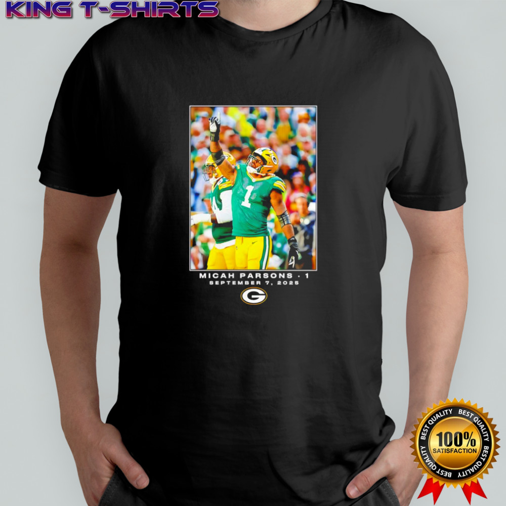 Green Bay Packers Micah Parsons NFL Flash Features Week 1 shirt