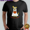 Halloween Ghost Dog tell your dog i said Boo shirt