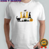 Halloween Gnomes and Cat bat pumpkin shirt