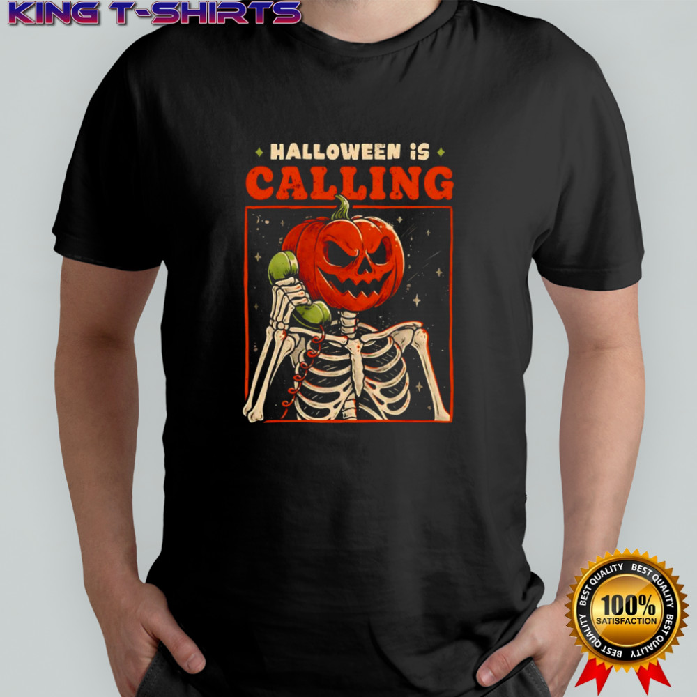 Halloween is calling shirt