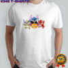 Halloween Stitch Characters Pumpkin Mummy Vampire Devil T-Shirt