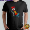Hei hei chicken rooster F-Caw-F meme shirt