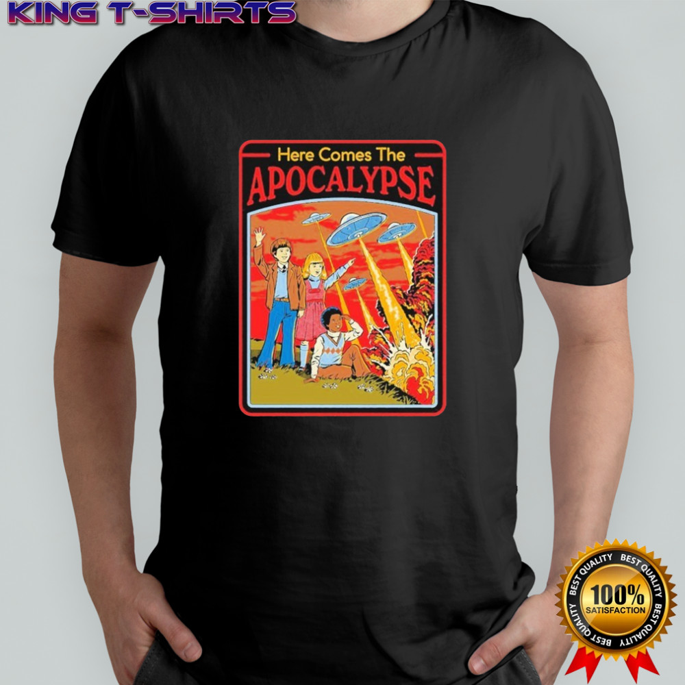 Here Comes The Apocalypse UFO T-shirt