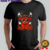 Highland Cow Halloween Pumpkin Funny Spooky Autumn shirt