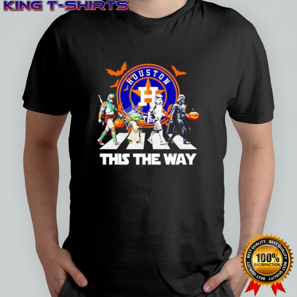 Houston Astros Star Wars This The Way Halloween shirt