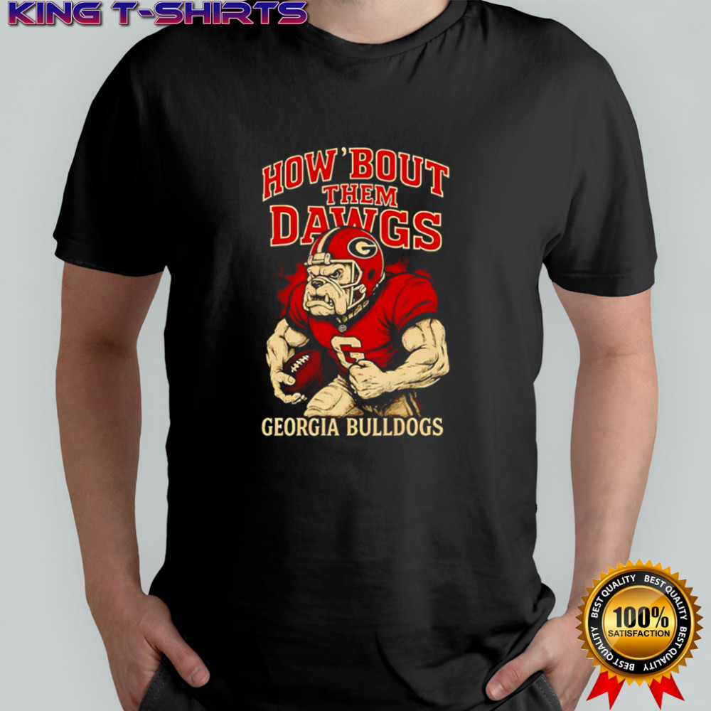 How ’bout them dawgs Georgia Bulldogs Football mascot shirt