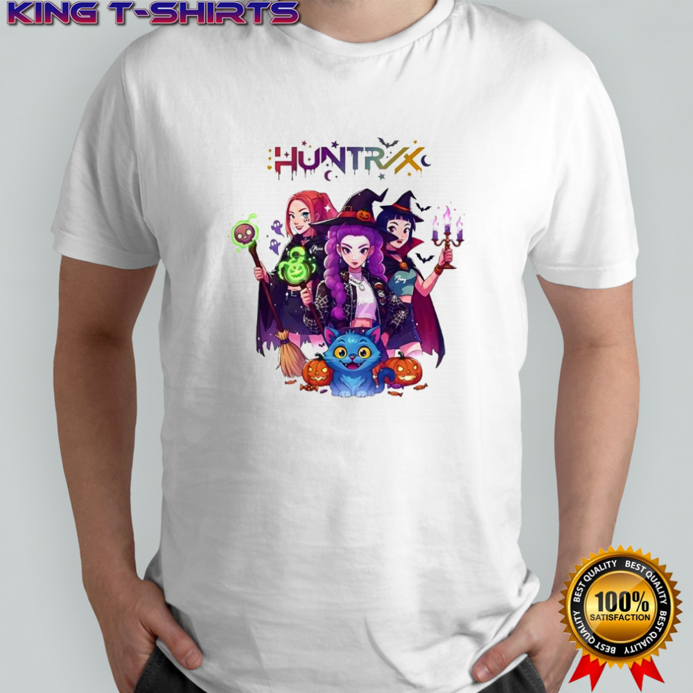 Huntrix KPop Demon Hunters Halloween characters shirt
