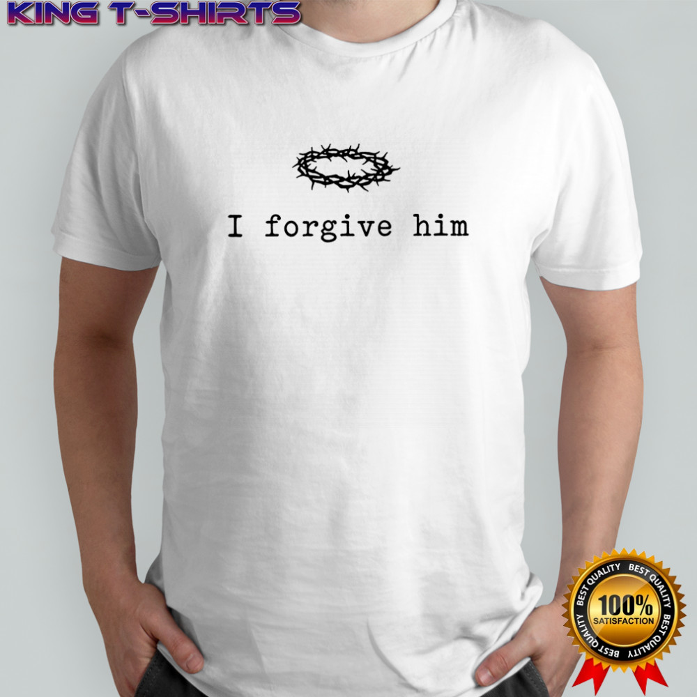 I Forgive Him Erika Kirk Quote Christian Forgiveness shirt