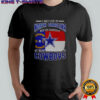 I May Live In North Carolina But On Gameday My Heart And Soul Belongs To Dallas Cowboys Fans T-Shirt