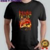 Ice Nine Kills monters fiery halloween shirt