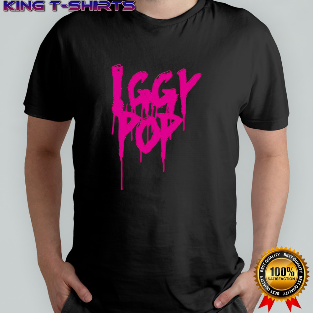 IGGY POP Movistar Arena poster shirt
