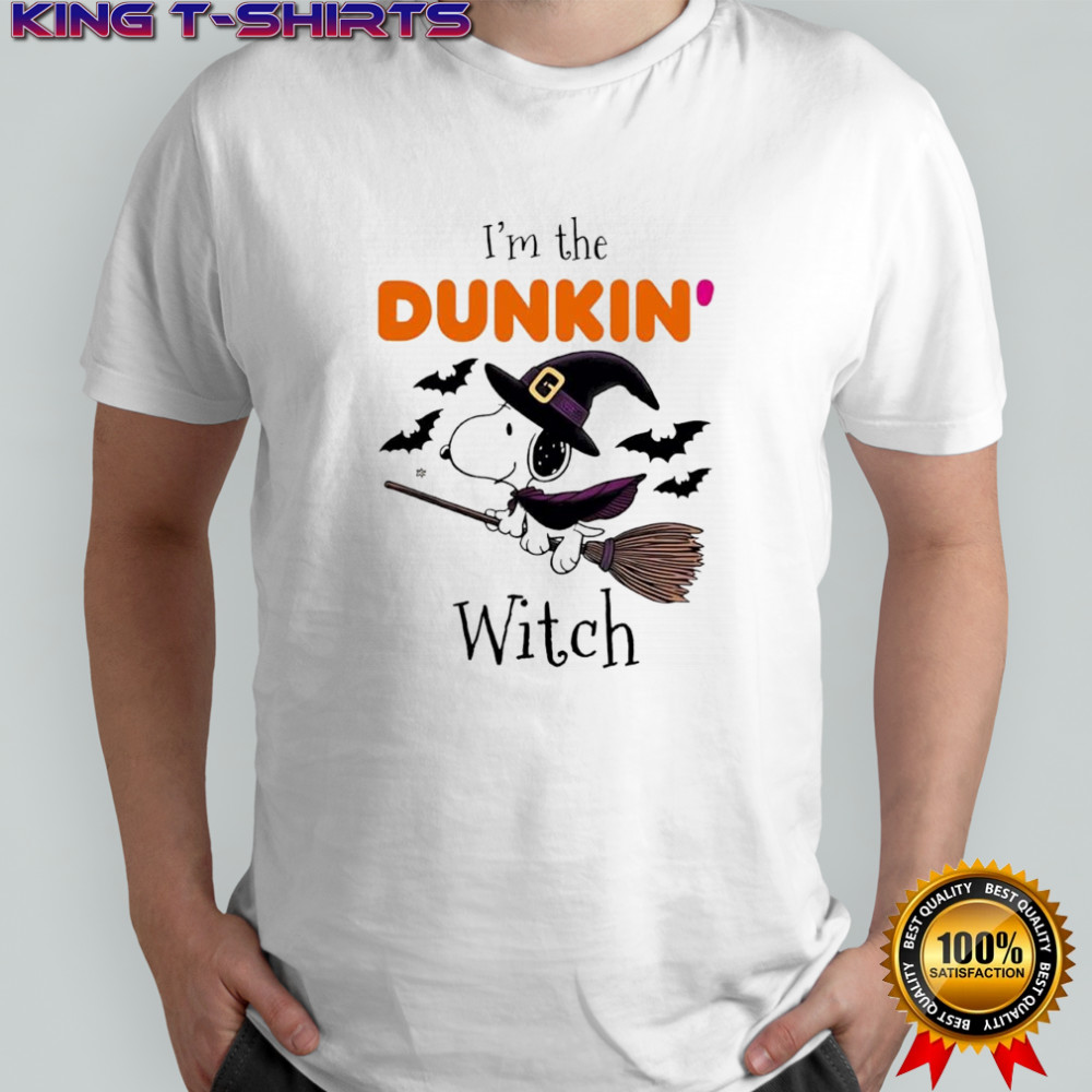 I’m the Dunkin Snoopy Witch Halloween shirt