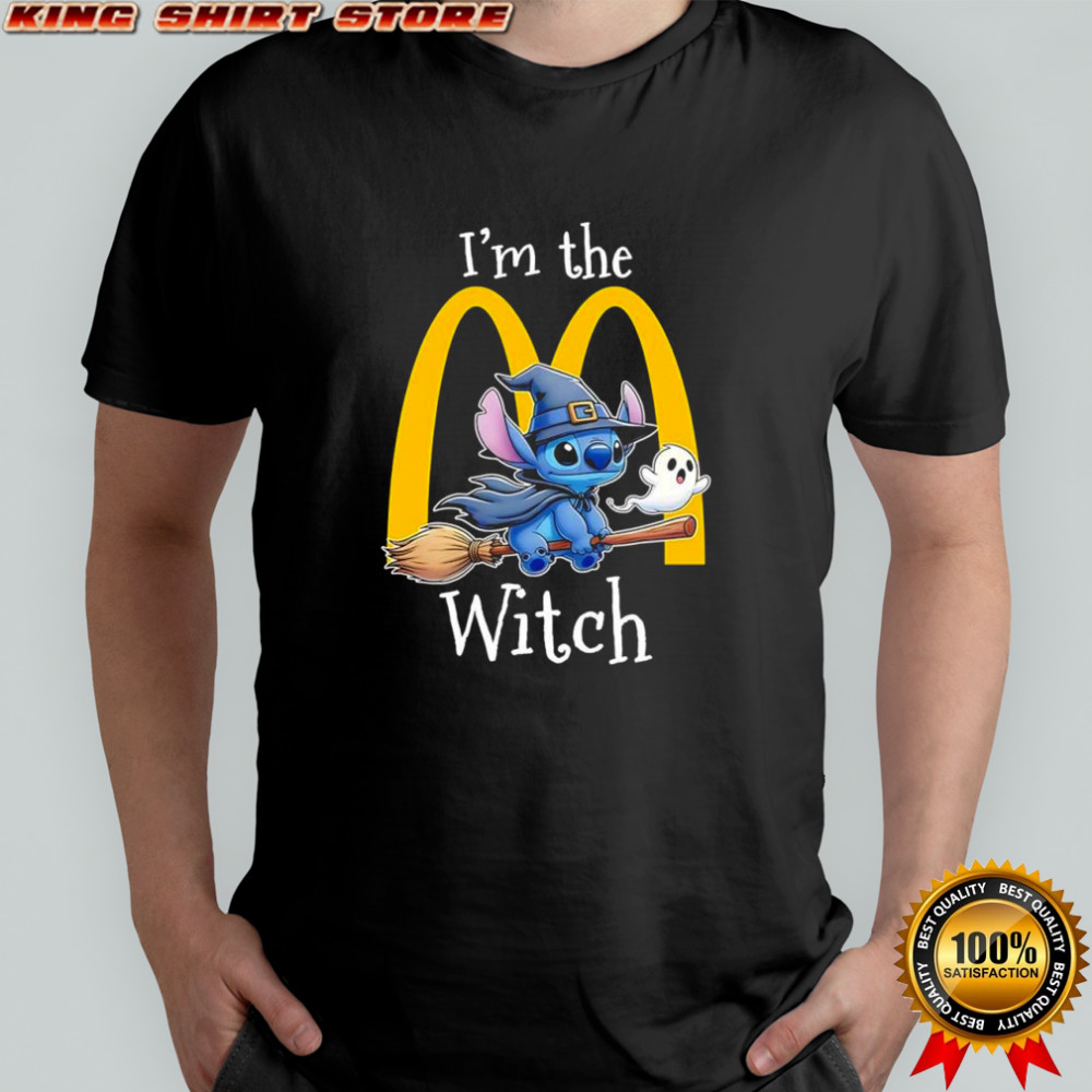 I’m the McDonald’s Witch x Stitch Ghost Halloween shirt