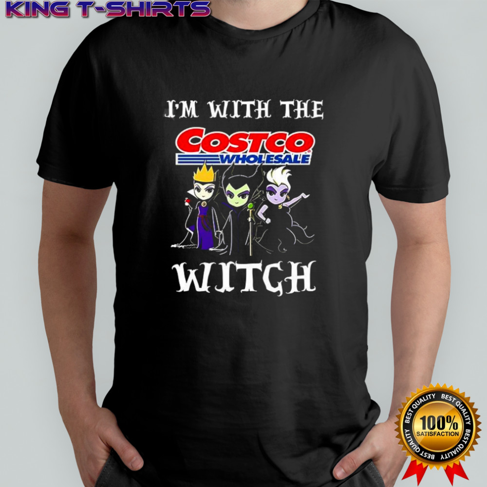 I’m with the Costco Wholesale witch shirt
