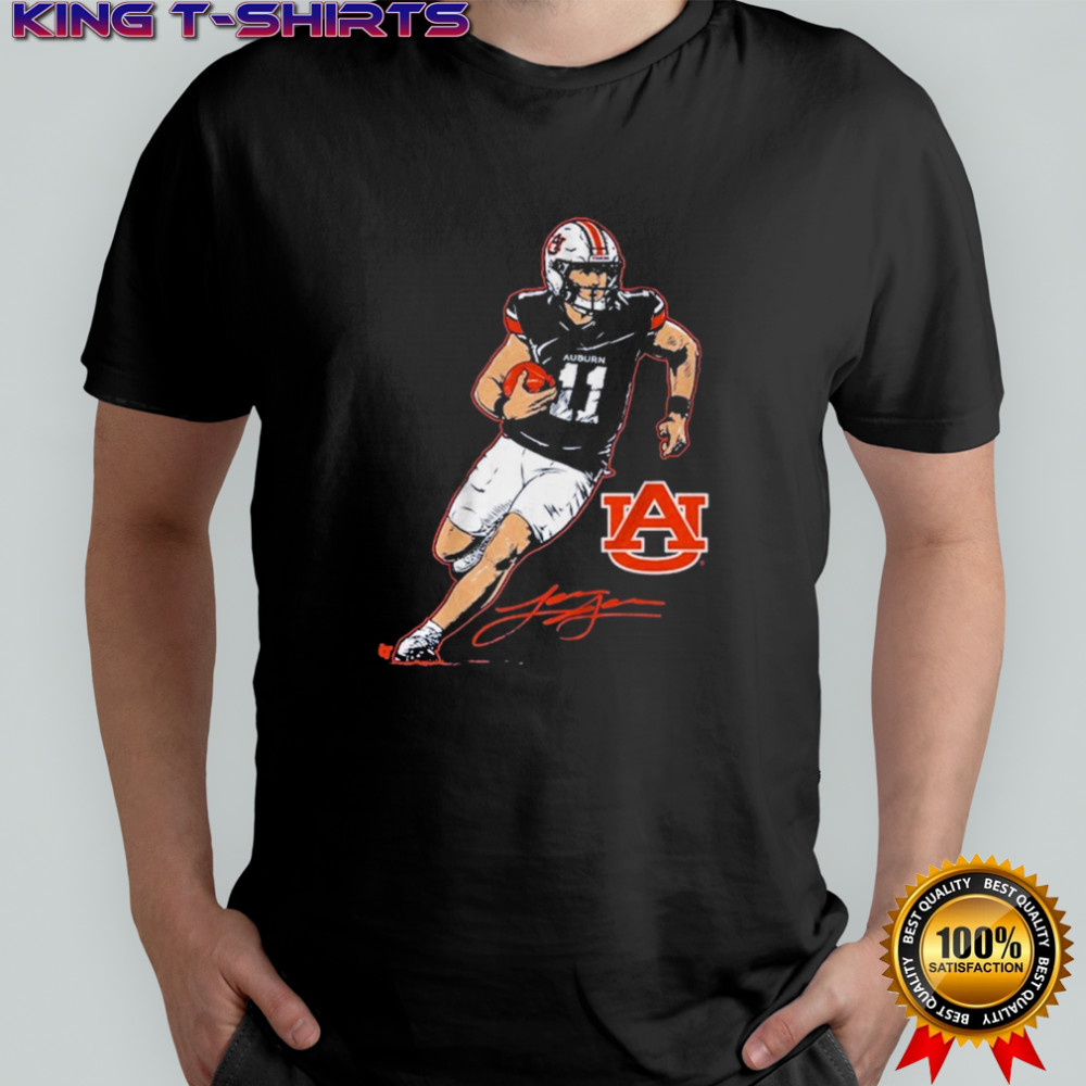 Jackson Arnold Superstar Pose Auburn Tigers T-shirt