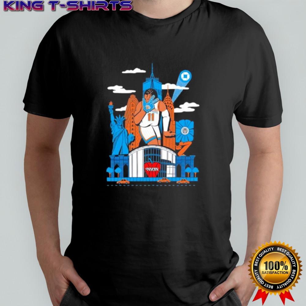 Jalen Brunson New York Knicks City NYON art shirt